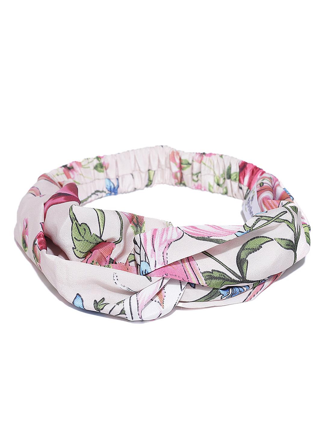 BLUEBERRY Twist Knot Floral Headband