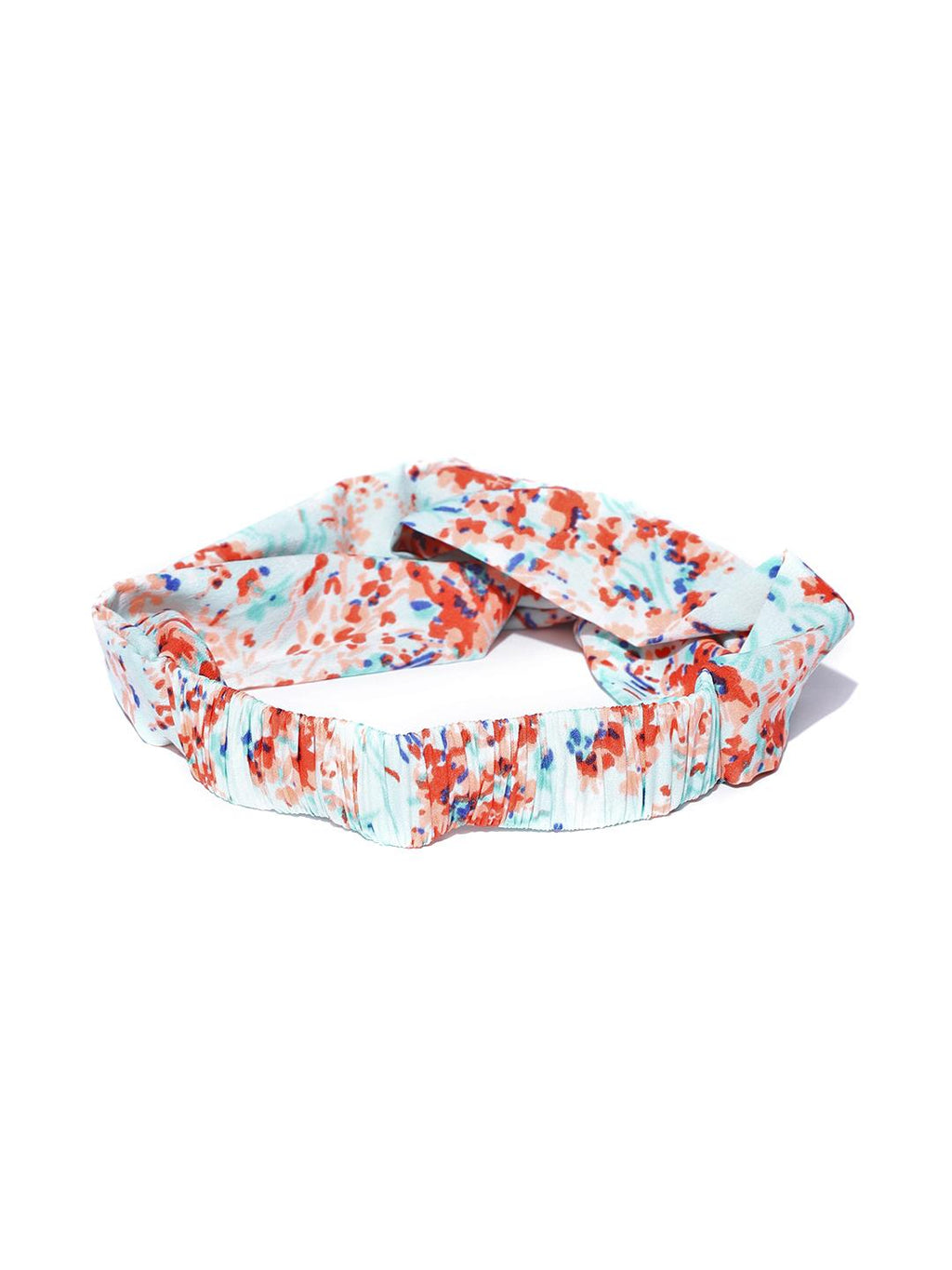 BLUEBERRY Star Print Bow Headband