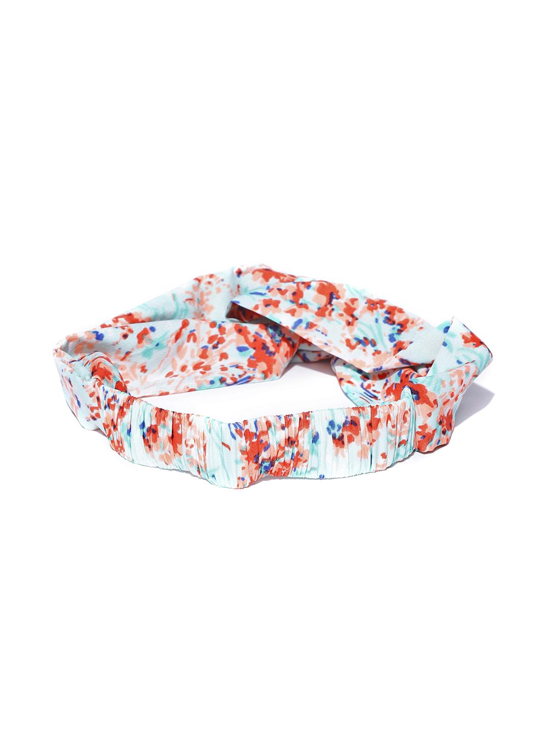 BLUEBERRY Star Print Bow Headband