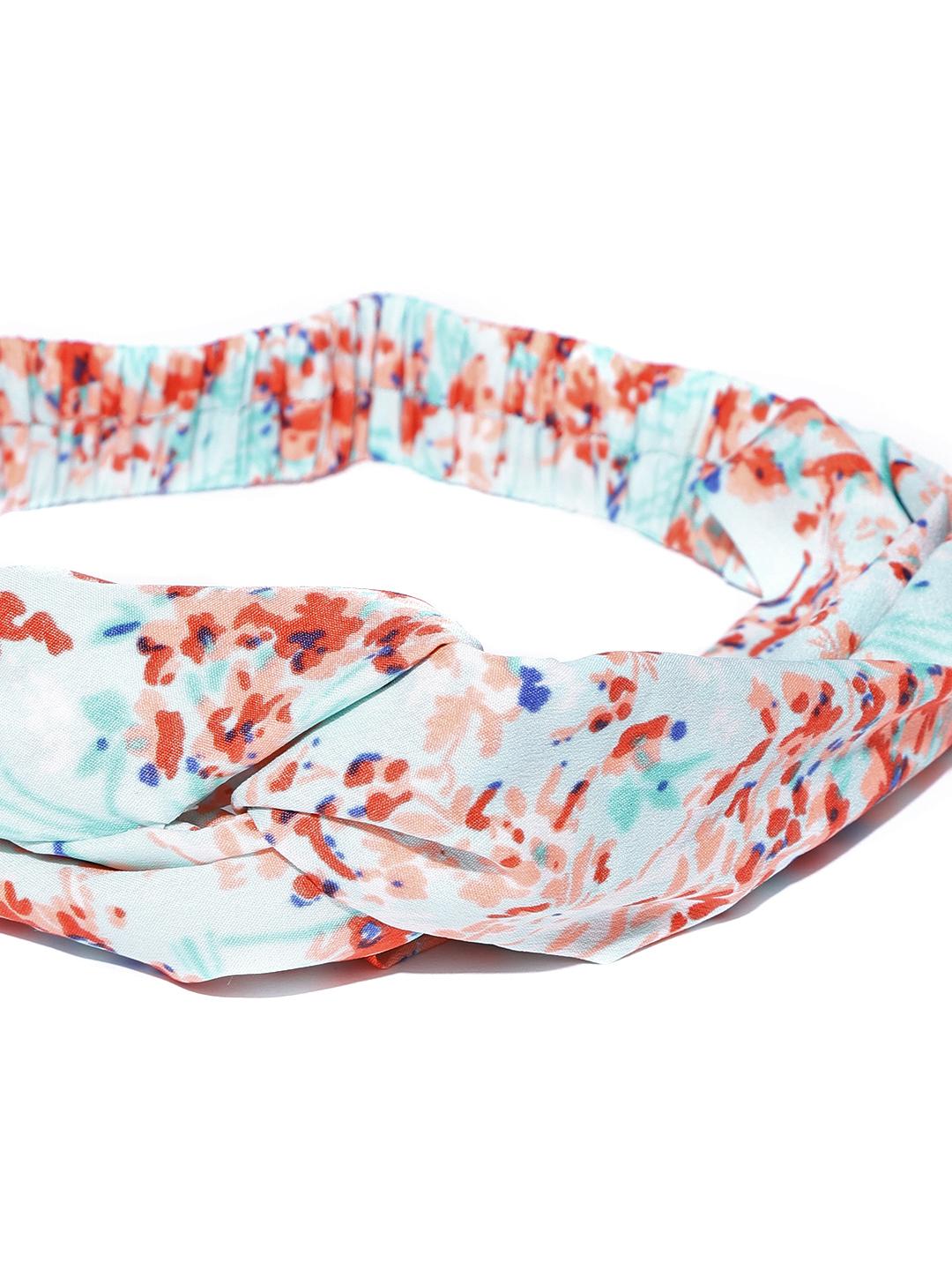 BLUEBERRY Star Print Bow Headband