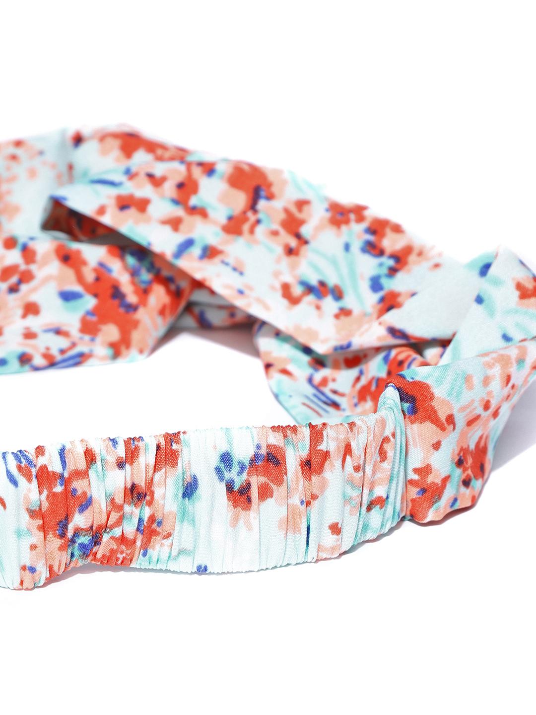 BLUEBERRY Star Print Bow Headband