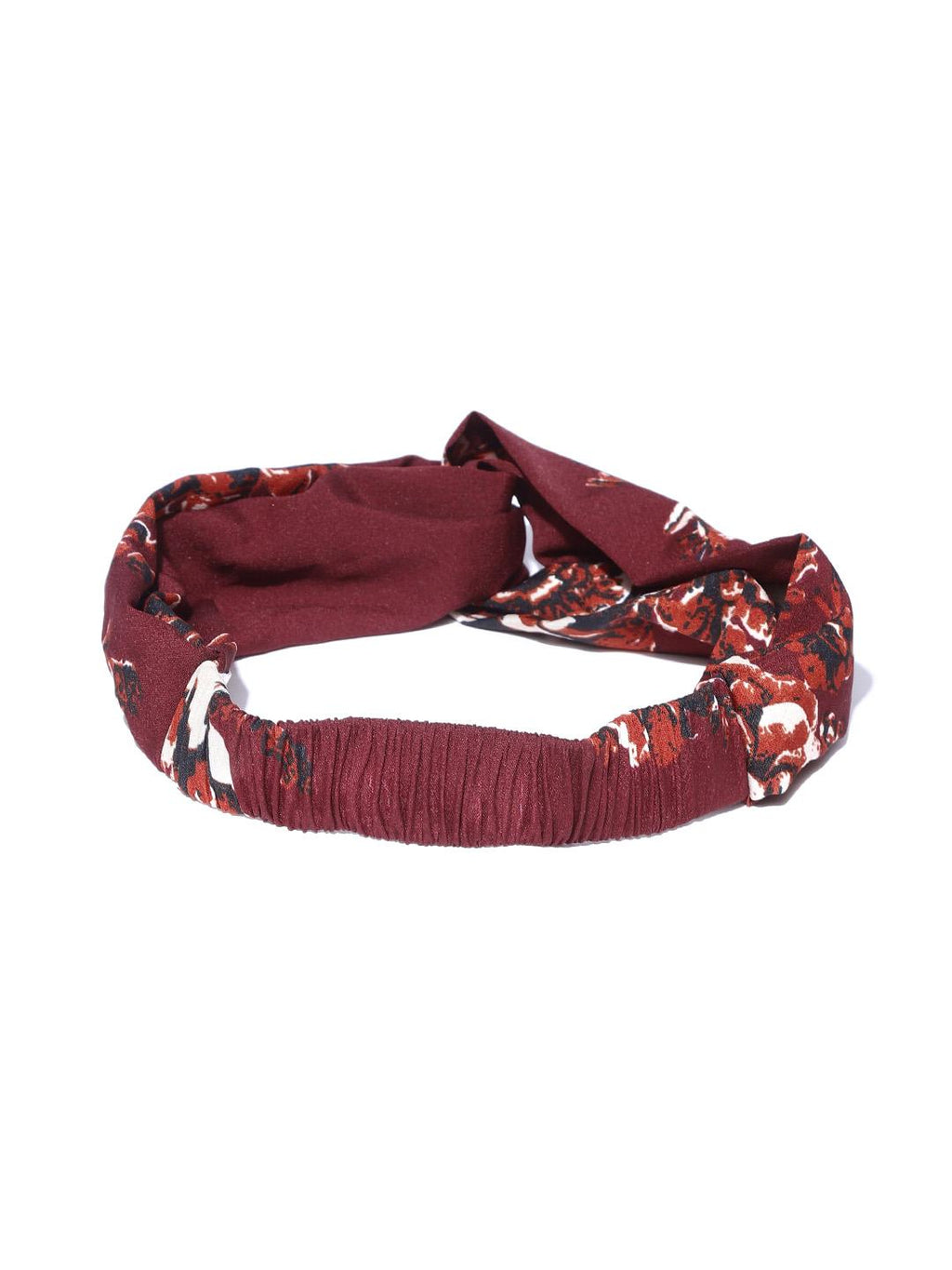 BLUEBERRY Twist Knot Floral Headband